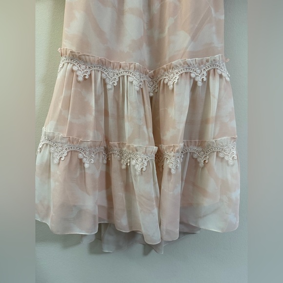 NWT Sachin & Babi Melanie Flutter Sleeve Mini Dress in Soft Pink - M - Picture 5 of 11